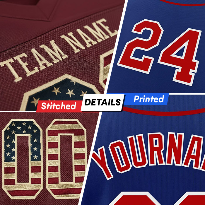 Custom Jerseys Comparing Methods