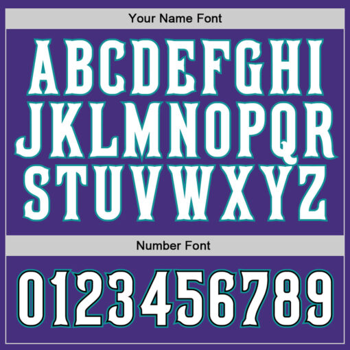 Custom Aqua Purple Hoodie, Custom Pullover Hoodie