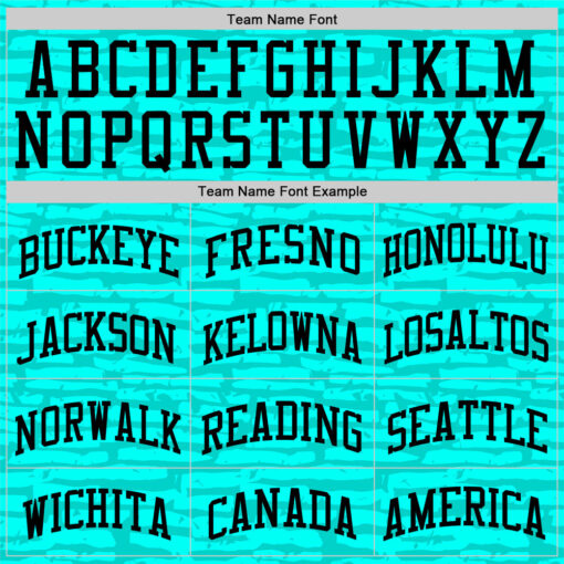 Custom Aqua Uniform 3d Pattern Basketball Black Jersey, Custom Basketball Uniform