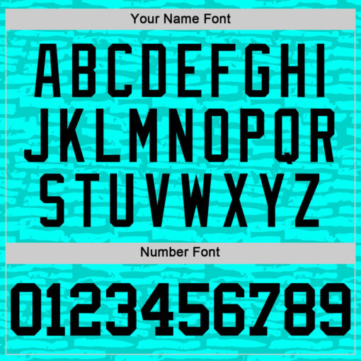 Custom Aqua Uniform 3d Pattern Basketball Black Jersey, Custom Basketball Uniform