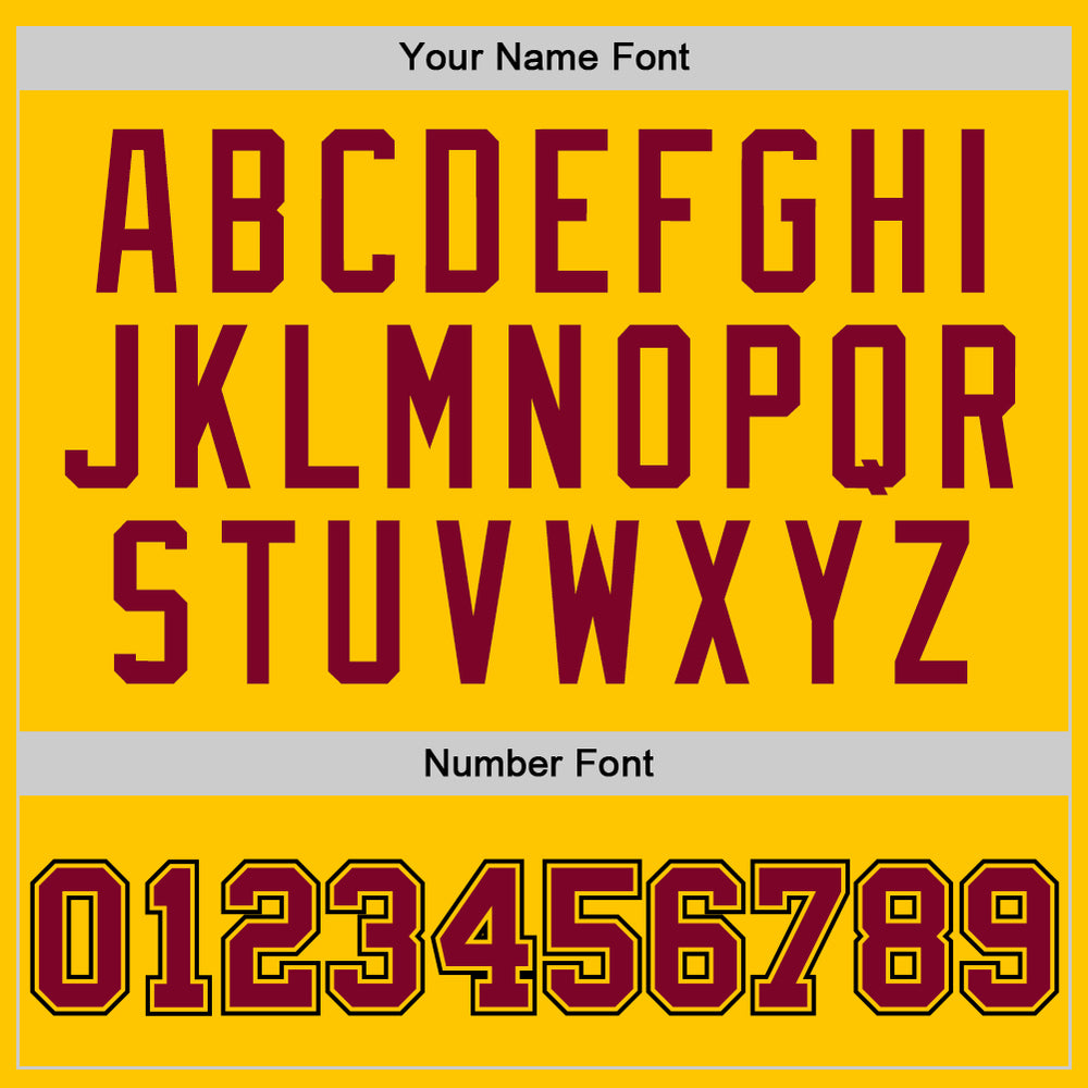 Custom Black Gold Basketball Maroon Jersey, Customize Your Own Basketball Jersey