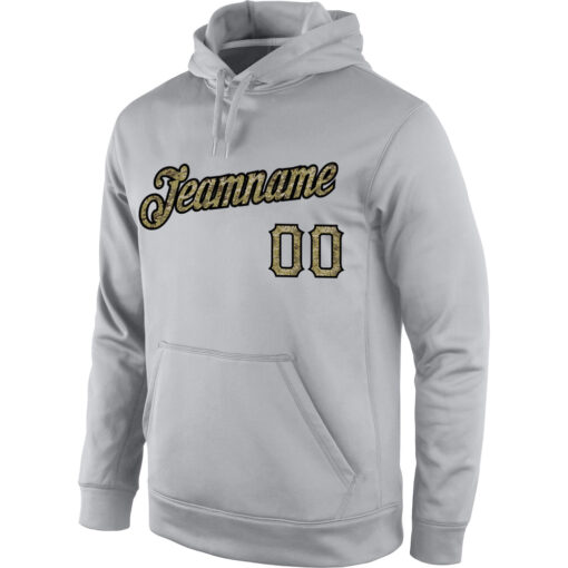 Custom Black Gray Hoodie, Custom Pullover Hoodies