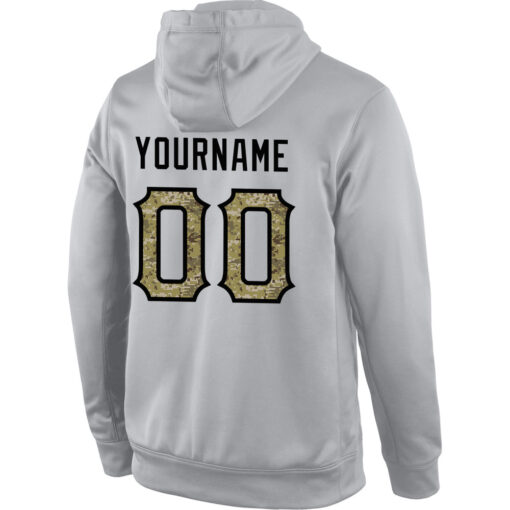Custom Black Gray Hoodie, Custom Pullover Hoodies