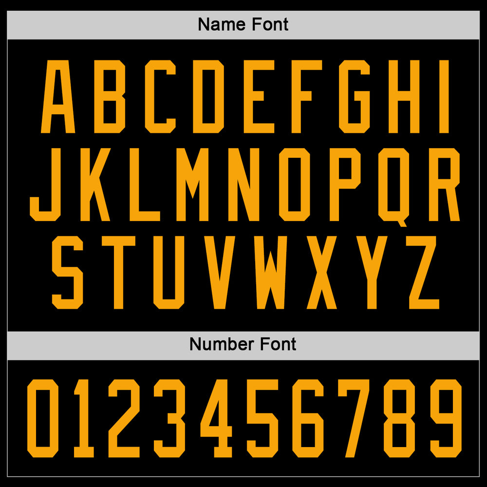 Custom Black Hockey Gold Jersey, Hockey Jersey Customization