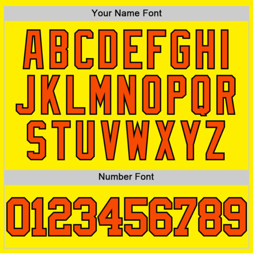 Custom Black Light Yellow Yellow Basketball Orange Jersey, Custom Team Basketball Jerseys