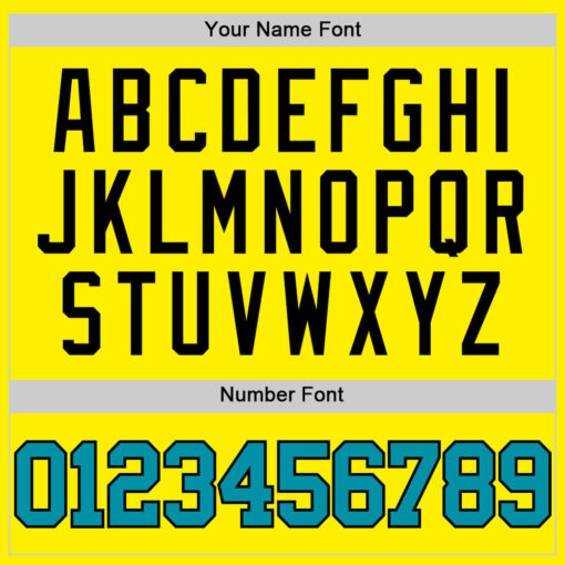 Custom Black Light Yellow Yellow Basketball Teal Jersey, Custom Team Basketball Uniforms