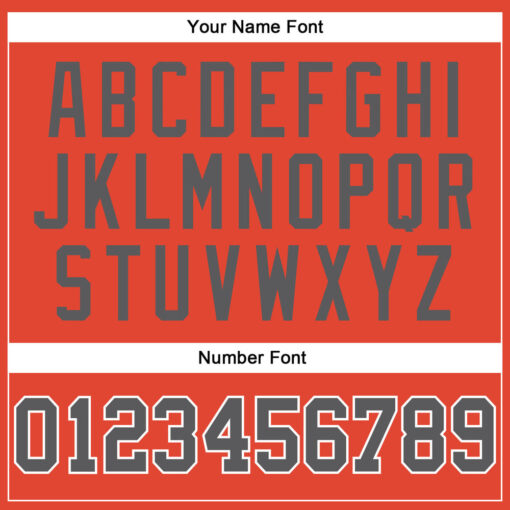 Custom Black Orange Basketball Dark Gray Jersey, Design Your Own Basketball Jersey