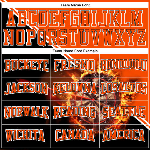 Custom Black Orange Hoodie, Design Custom Hoodies