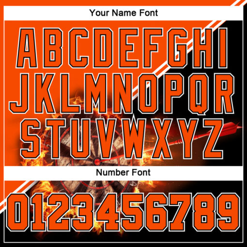 Custom Black Orange Hoodie, Design Custom Hoodies