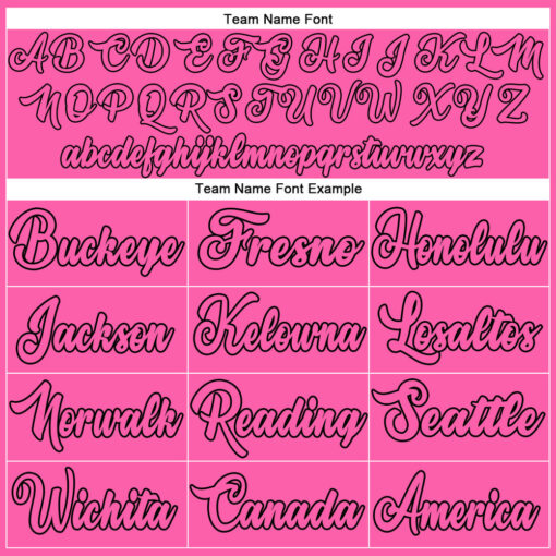 Custom Black Pink Basketball Pink Jersey, Cool Basketball Uniform Designs