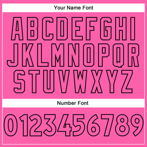 Custom Black Pink Basketball Pink Jersey, Cool Basketball Uniform Designs