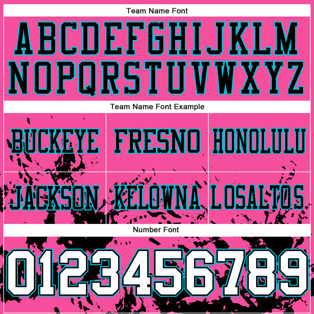 Custom Black Pink City Football White Jersey, Best Basketball Jersey Design