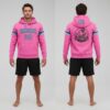 Custom Black Pink Hoodie, Design Your Own Hoodie