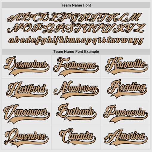 Custom Black White Hockey Old Gold Jersey, Custom Hockey Practice Jerseys