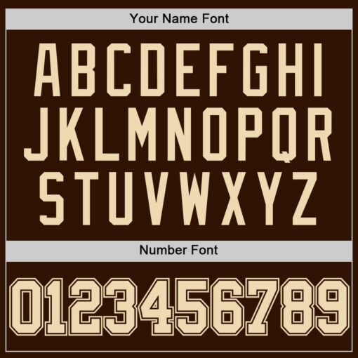 Custom Brown Basketball Cream Jersey, Cool Basketball Uniform Designs