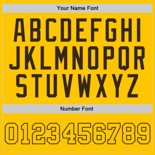 Custom Brown Gold Basketball Gold Jersey, Cheap Custom Basketball Jersey