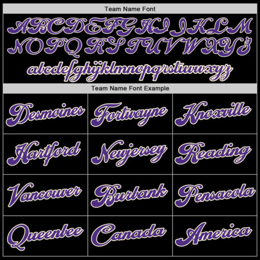 Custom Cream Black Basketball Purple Jersey, Custom Team Basketball Uniforms