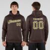 Custom Cream Brown Hoodie Camo Hoodies, Cool Hoodie Design