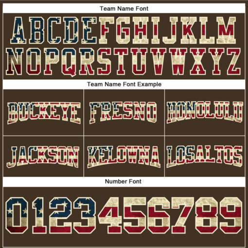 Custom Cream Brown Vintage Usa Flag Hoodies, Design A Custom Hoodie