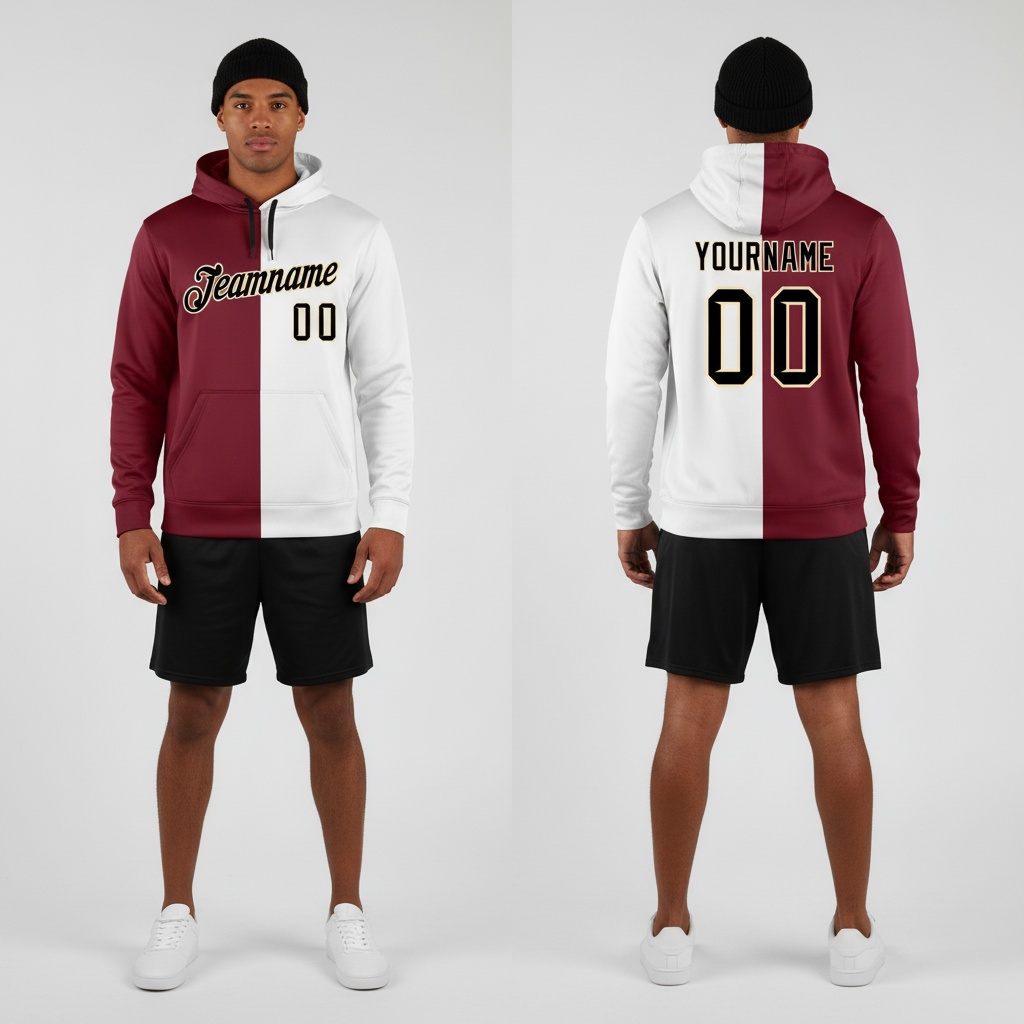 Custom Crimson White Hoodie, Design Your Hoodie