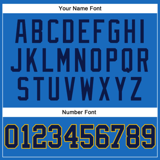 Custom Gold Blue Basketball Navy Jersey, Custom Basketball Jersey