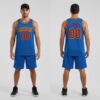 Custom Gold Blue Basketball Red Jersey, Customized Basketball Jerseys
