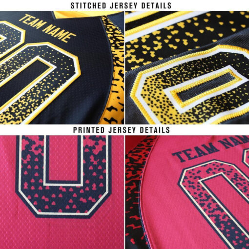 Custom White Black Vegas Gold Mesh Drift Fashion Football Jersey, Design My Own Basketball Jersey