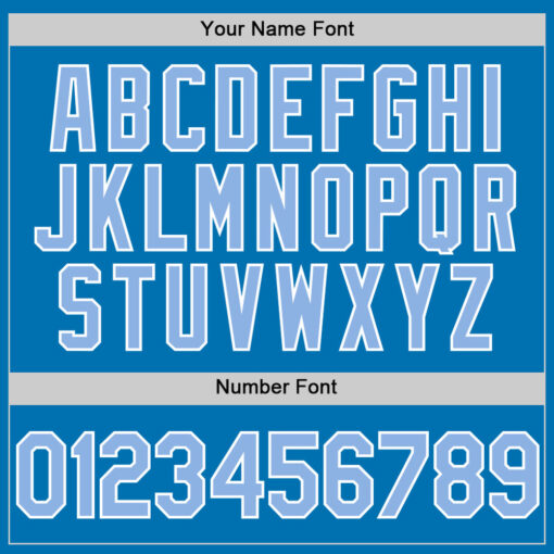 Custom White Blue Baseball Light Blue Jersey, Design Baseball Uniforms